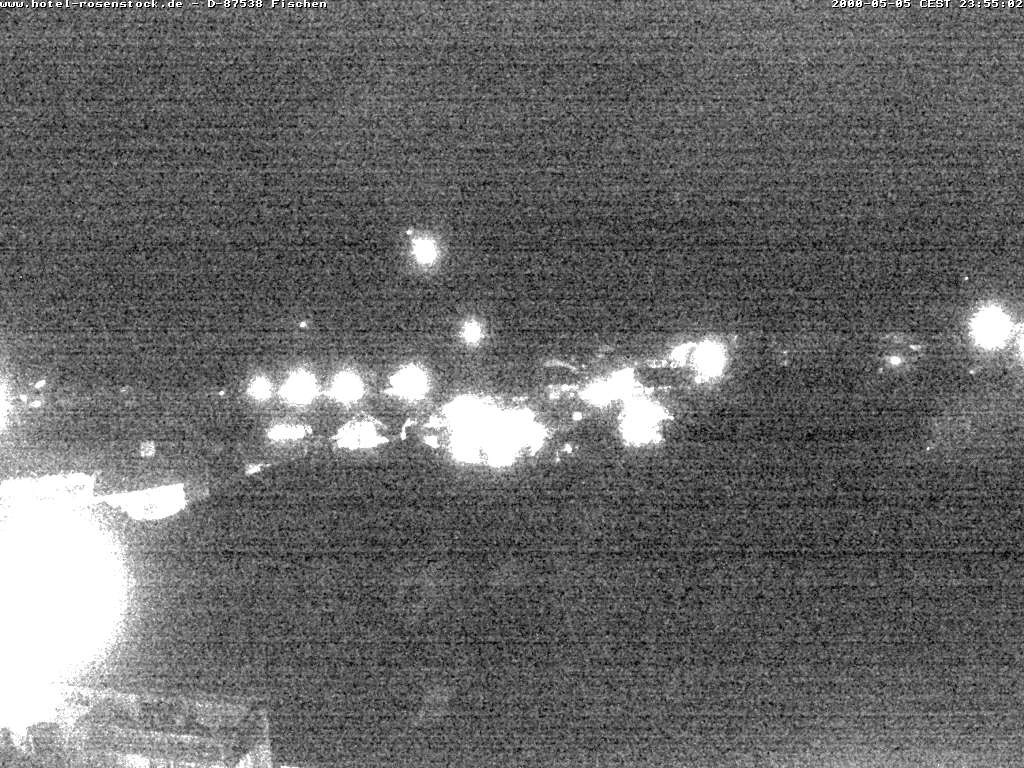Archived image Webcam Rosenstock Hotel, Fischen in the Allgäu
