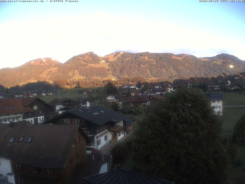Archiv Foto Webcam Hotel Rosenstock, Fischen im Allgäu