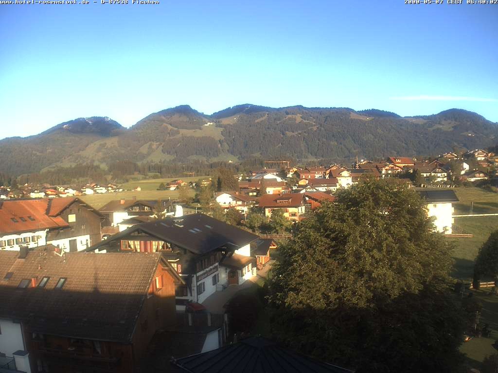 Archiv Foto Webcam Hotel Rosenstock, Fischen im Allgäu