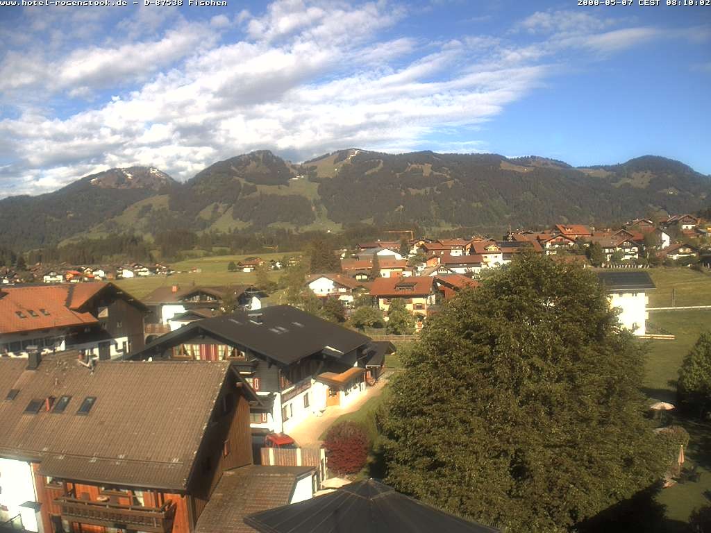 Archiv Foto Webcam Hotel Rosenstock, Fischen im Allgäu