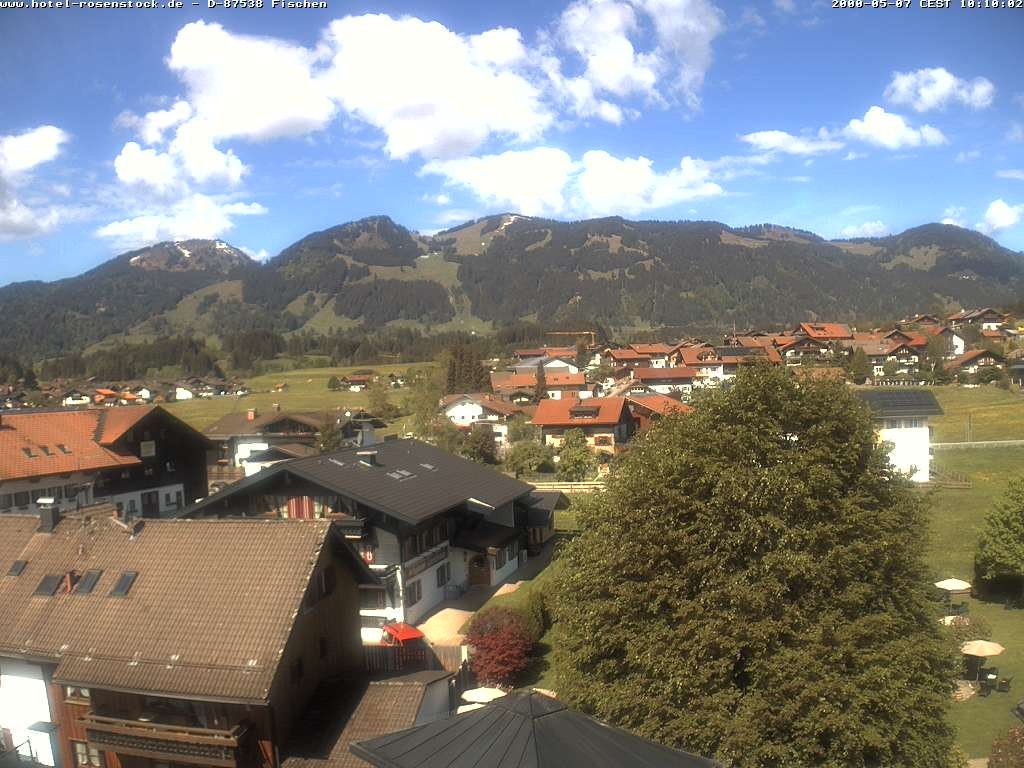 Archiv Foto Webcam Hotel Rosenstock, Fischen im Allgäu