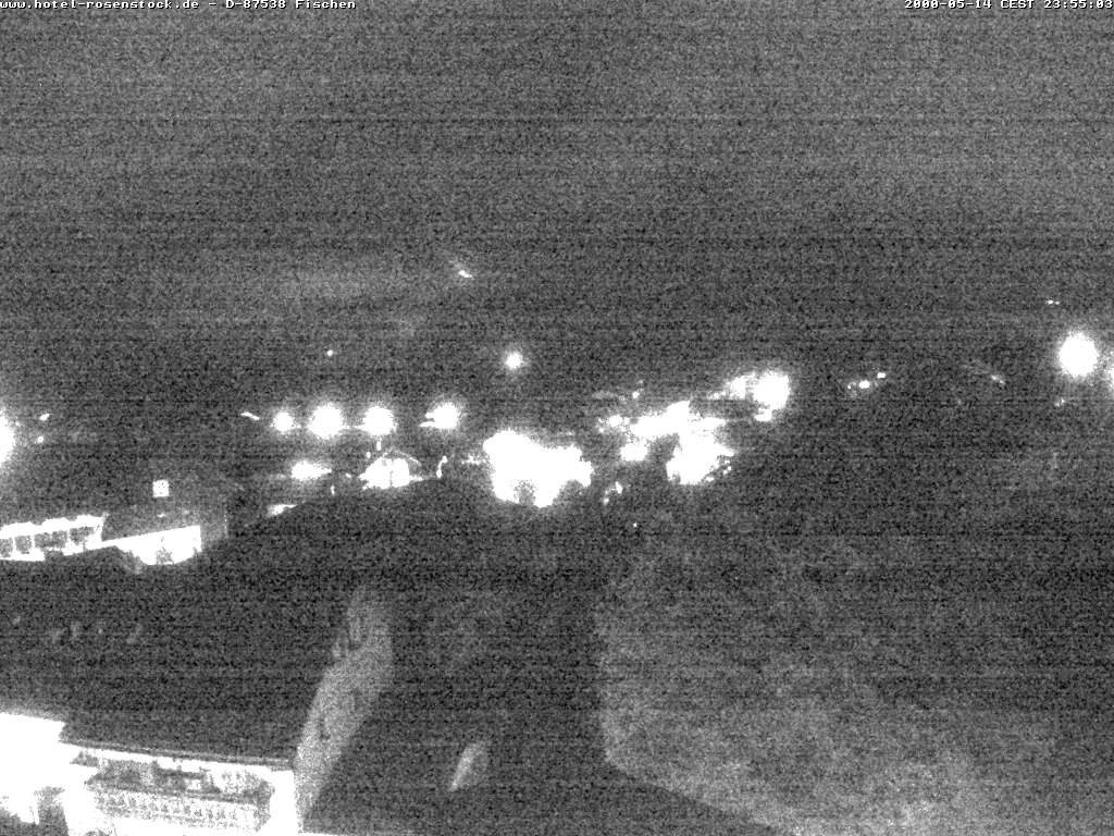 Archived image Webcam Rosenstock Hotel, Fischen in the Allgäu