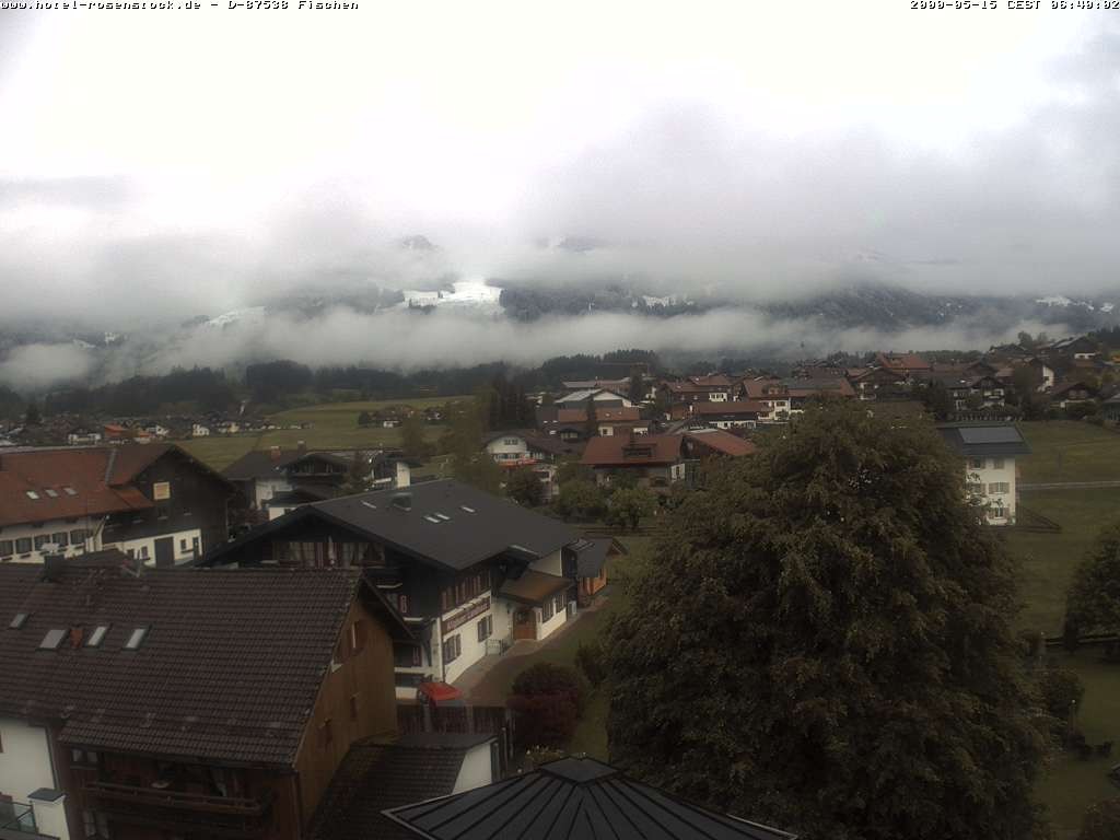 Archiv Foto Webcam Hotel Rosenstock, Fischen im Allgäu