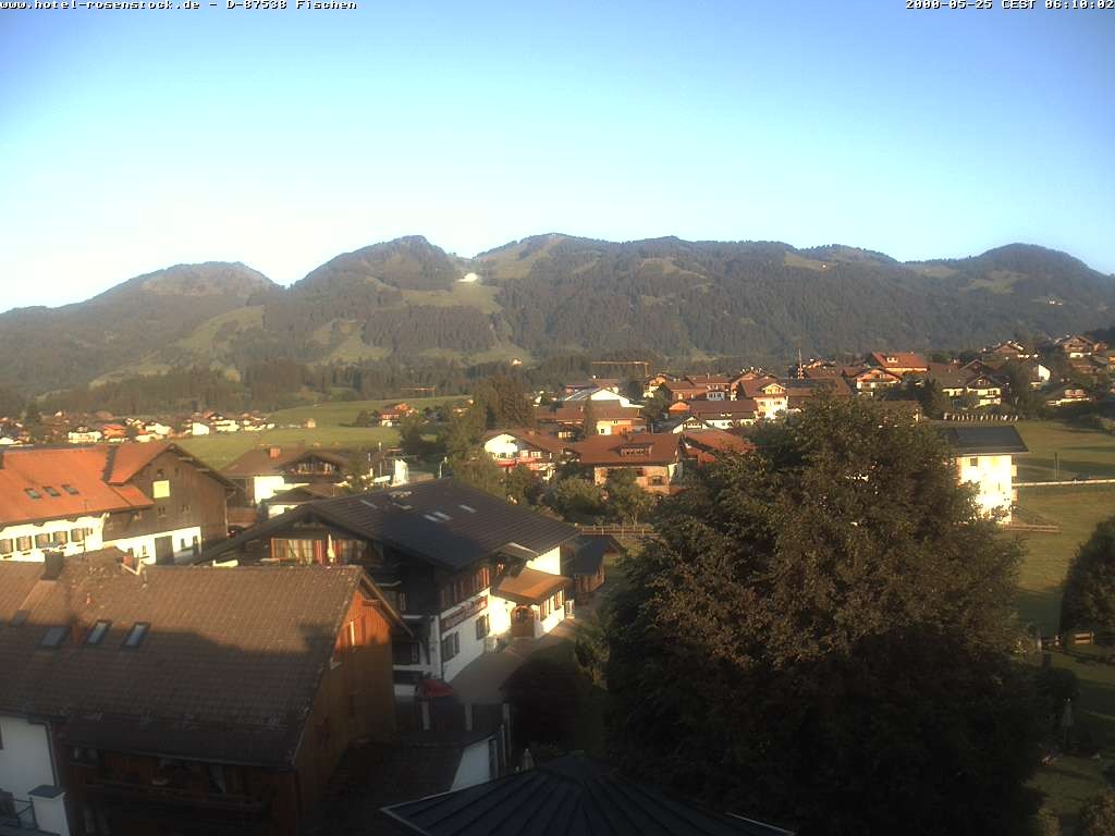 Archiv Foto Webcam Hotel Rosenstock, Fischen im Allgäu