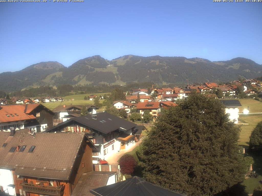 Archiv Foto Webcam Hotel Rosenstock, Fischen im Allgäu