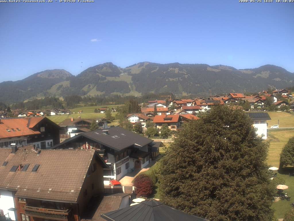 Archiv Foto Webcam Hotel Rosenstock, Fischen im Allgäu