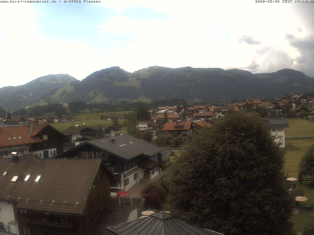 Archiv Foto Webcam Hotel Rosenstock, Fischen im Allgäu