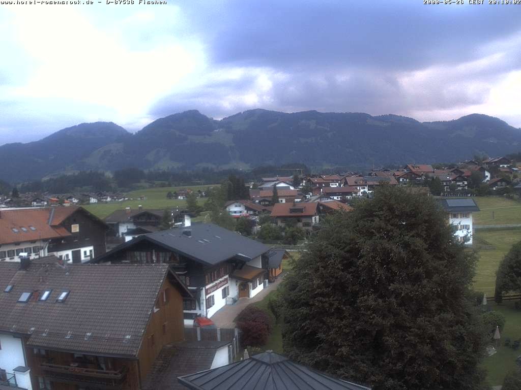 Archiv Foto Webcam Hotel Rosenstock, Fischen im Allgäu