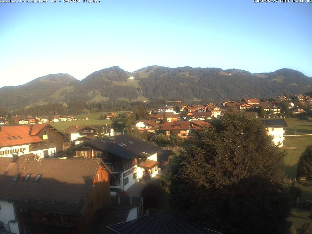 Archiv Foto Webcam Hotel Rosenstock, Fischen im Allgäu