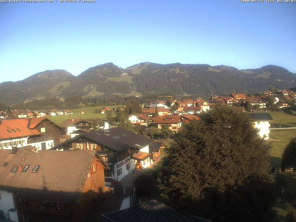 Archiv Foto Webcam Hotel Rosenstock, Fischen im Allgäu