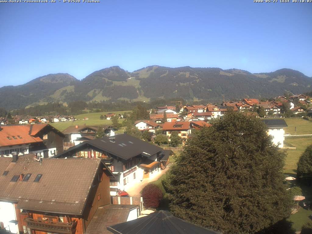 Archiv Foto Webcam Hotel Rosenstock, Fischen im Allgäu