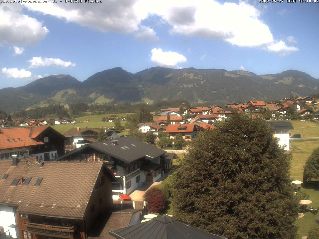 Archiv Foto Webcam Hotel Rosenstock, Fischen im Allgäu