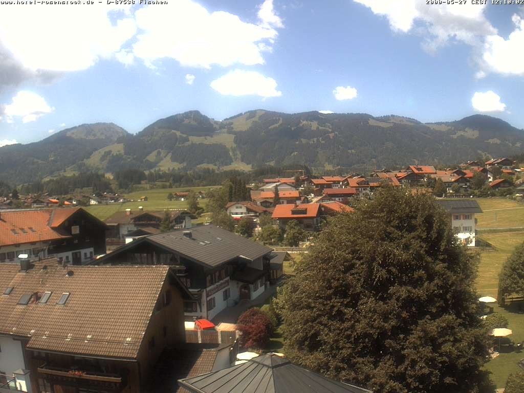 Archiv Foto Webcam Hotel Rosenstock, Fischen im Allgäu