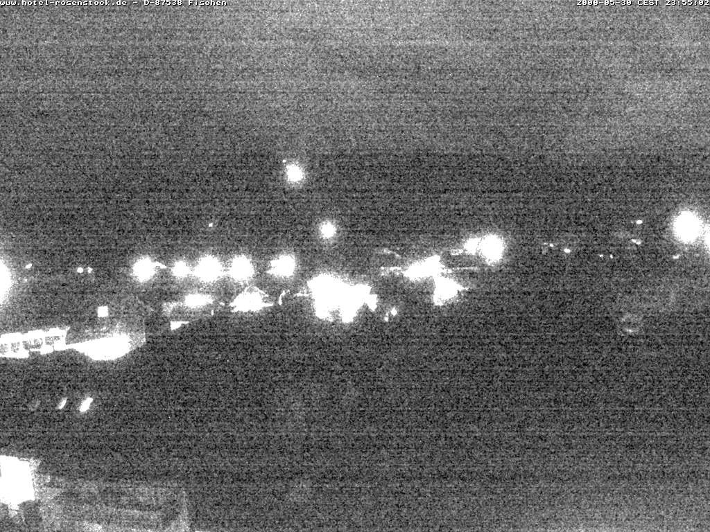 Archived image Webcam Rosenstock Hotel, Fischen in the Allgäu