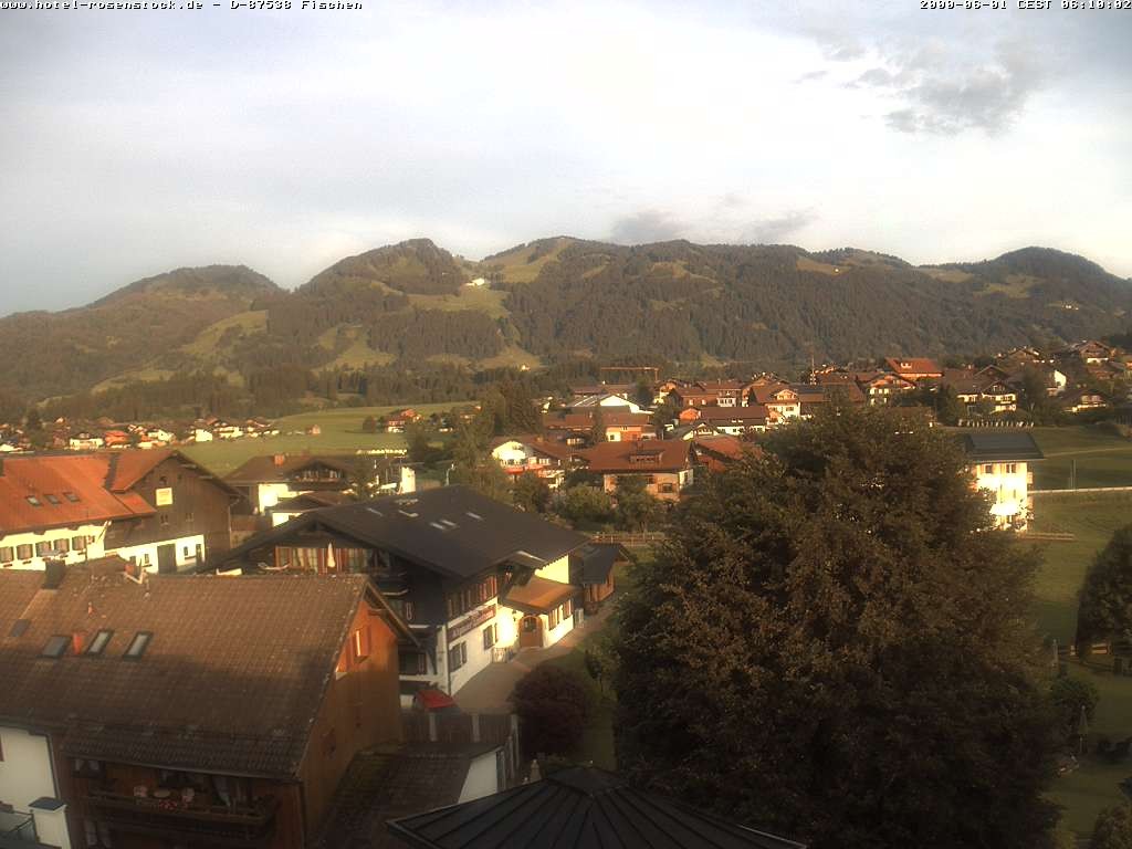 Archiv Foto Webcam Hotel Rosenstock, Fischen im Allgäu