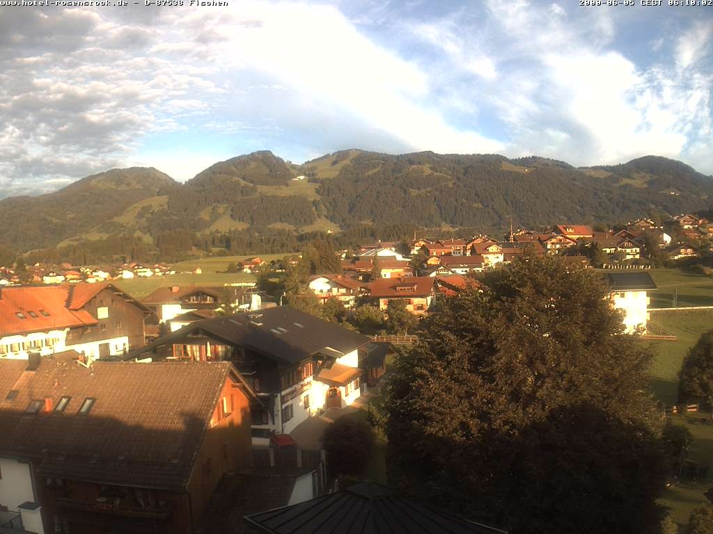 Archiv Foto Webcam Hotel Rosenstock, Fischen im Allgäu