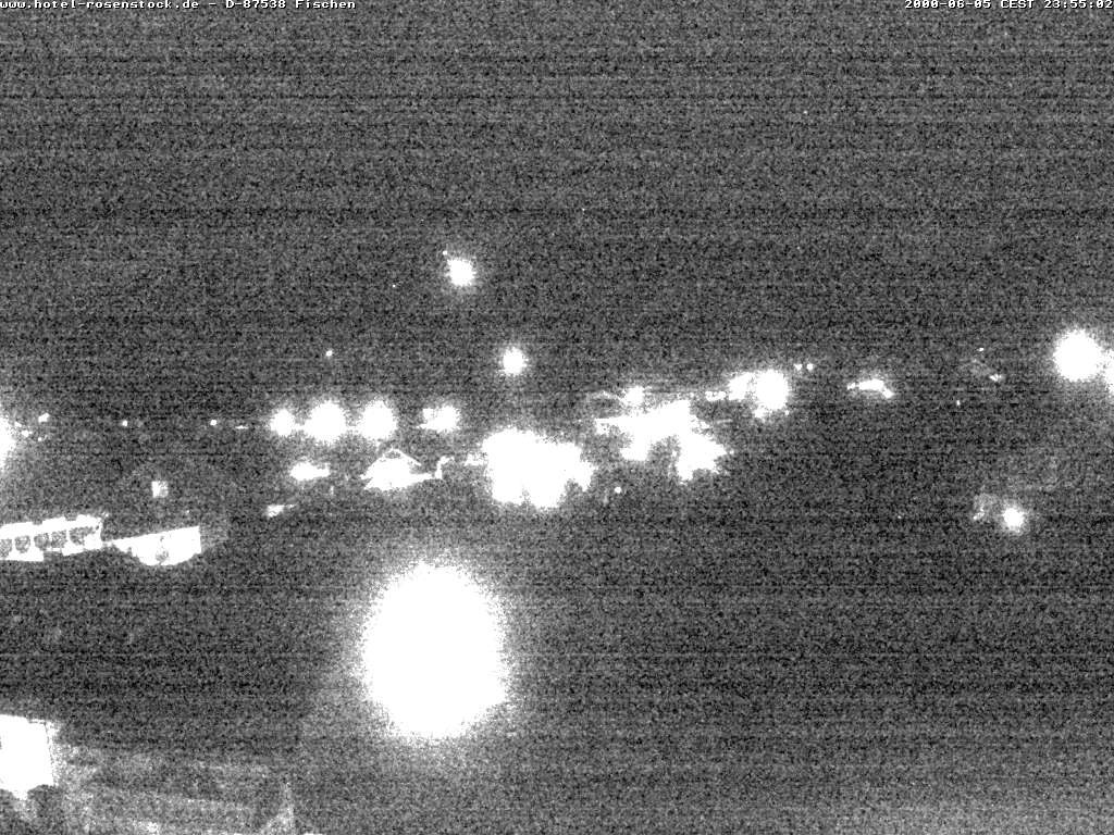 Archived image Webcam Rosenstock Hotel, Fischen in the Allgäu
