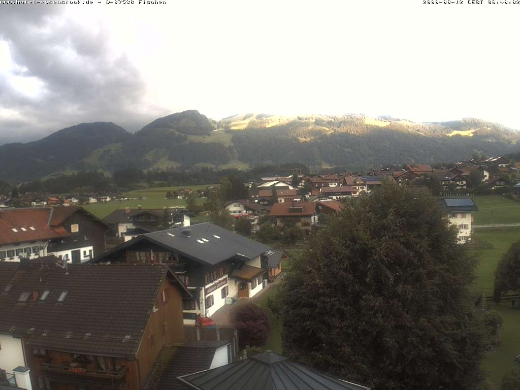 Archiv Foto Webcam Hotel Rosenstock, Fischen im Allgäu
