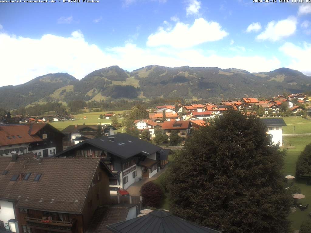 Archiv Foto Webcam Hotel Rosenstock, Fischen im Allgäu