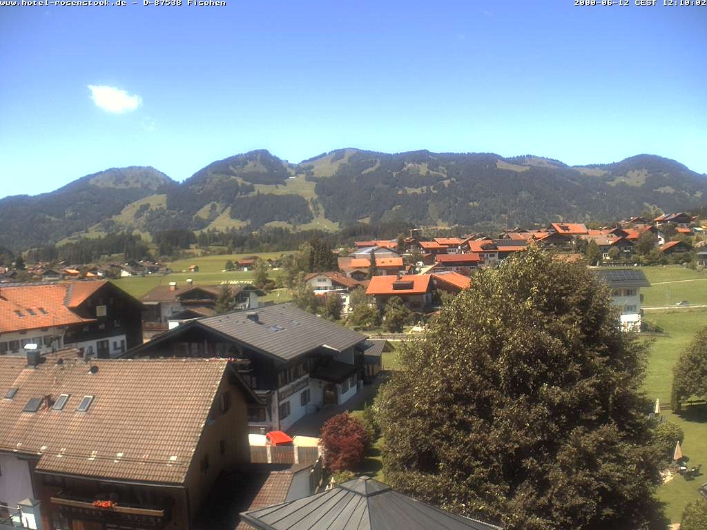 Archiv Foto Webcam Hotel Rosenstock, Fischen im Allgäu