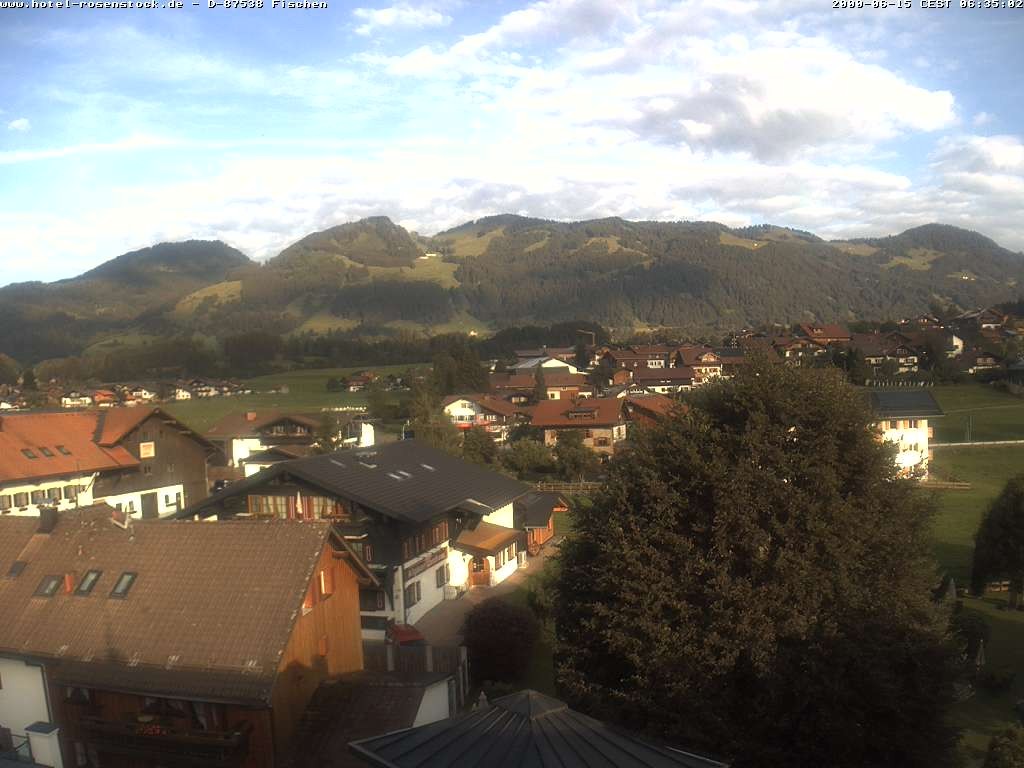 Archiv Foto Webcam Hotel Rosenstock, Fischen im Allgäu