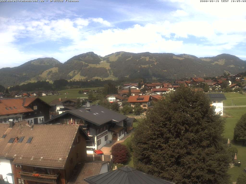 Archiv Foto Webcam Hotel Rosenstock, Fischen im Allgäu