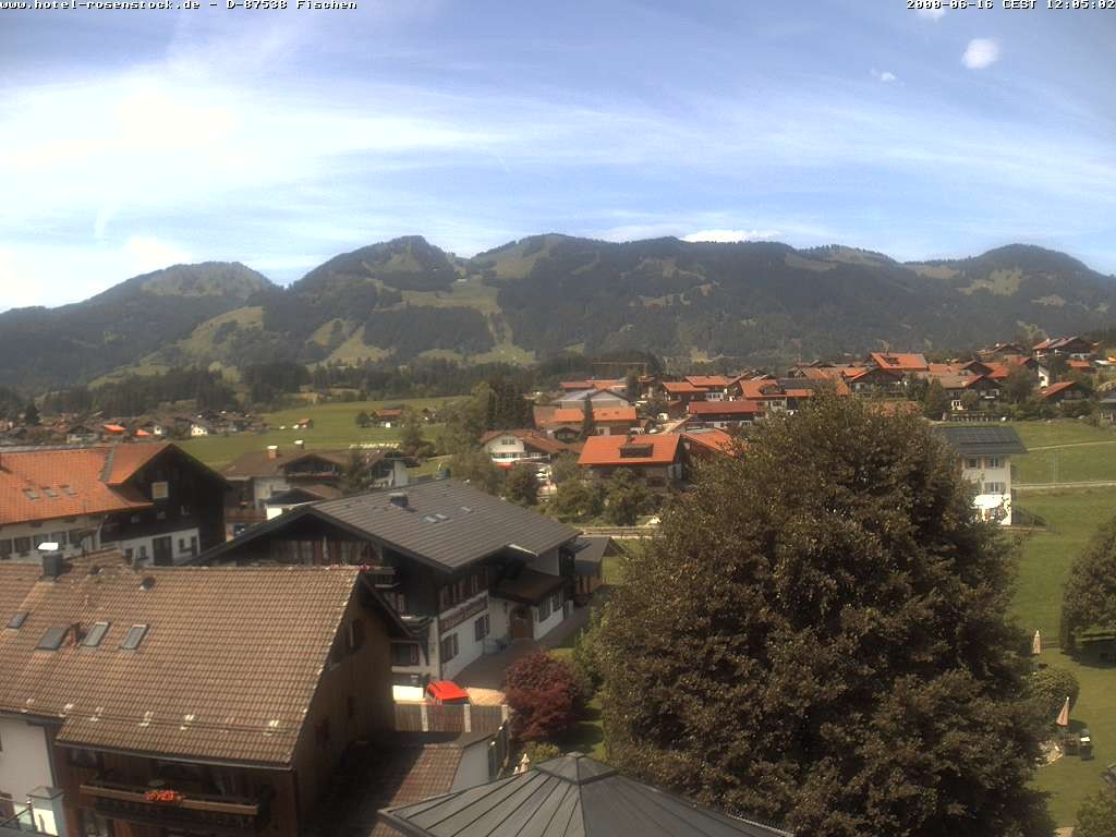 Archiv Foto Webcam Hotel Rosenstock, Fischen im Allgäu