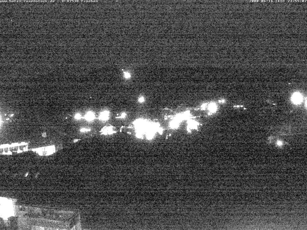 Archived image Webcam Rosenstock Hotel, Fischen in the Allgäu