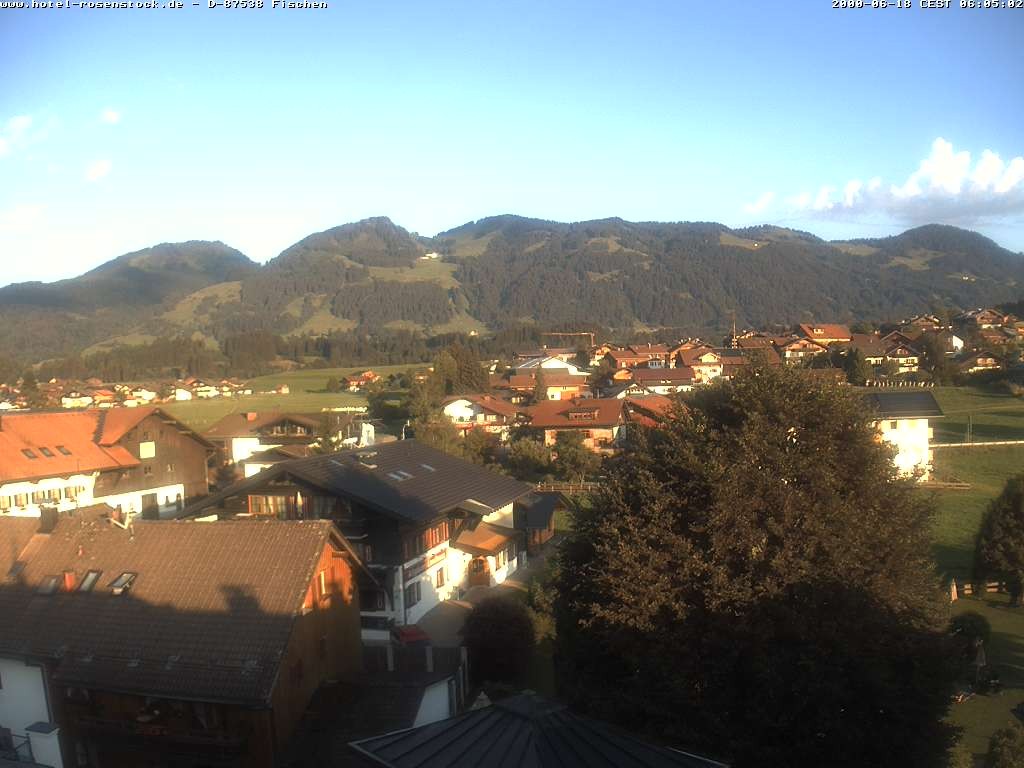 Archiv Foto Webcam Hotel Rosenstock, Fischen im Allgäu