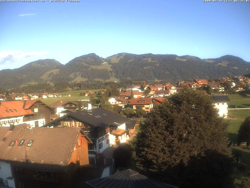 Archiv Foto Webcam Hotel Rosenstock, Fischen im Allgäu