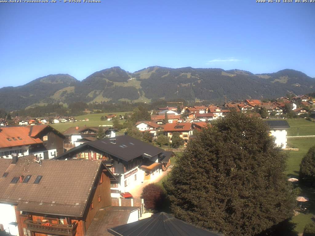 Archiv Foto Webcam Hotel Rosenstock, Fischen im Allgäu