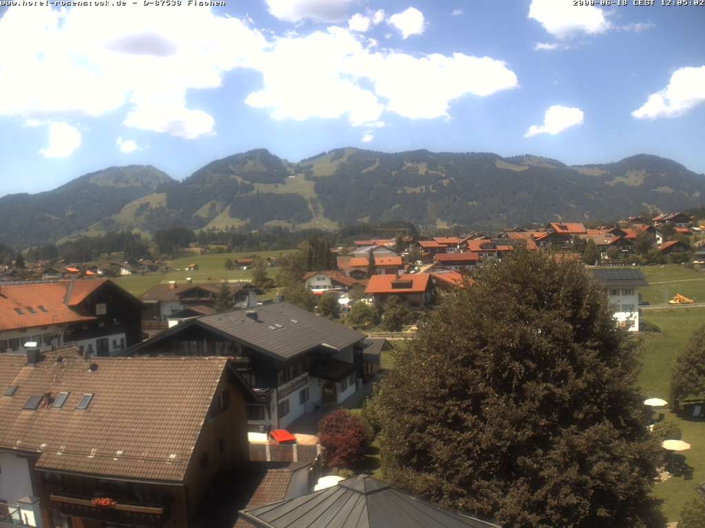 Archiv Foto Webcam Hotel Rosenstock, Fischen im Allgäu