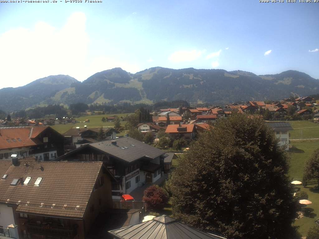 Archiv Foto Webcam Hotel Rosenstock, Fischen im Allgäu