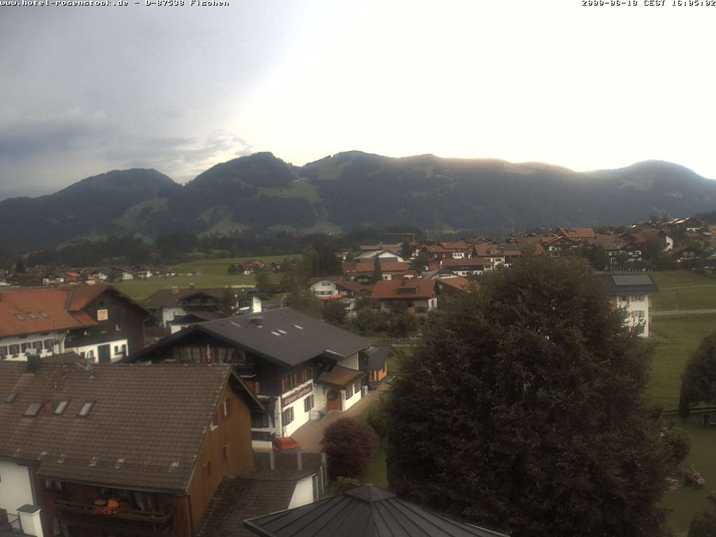 Archiv Foto Webcam Hotel Rosenstock, Fischen im Allgäu