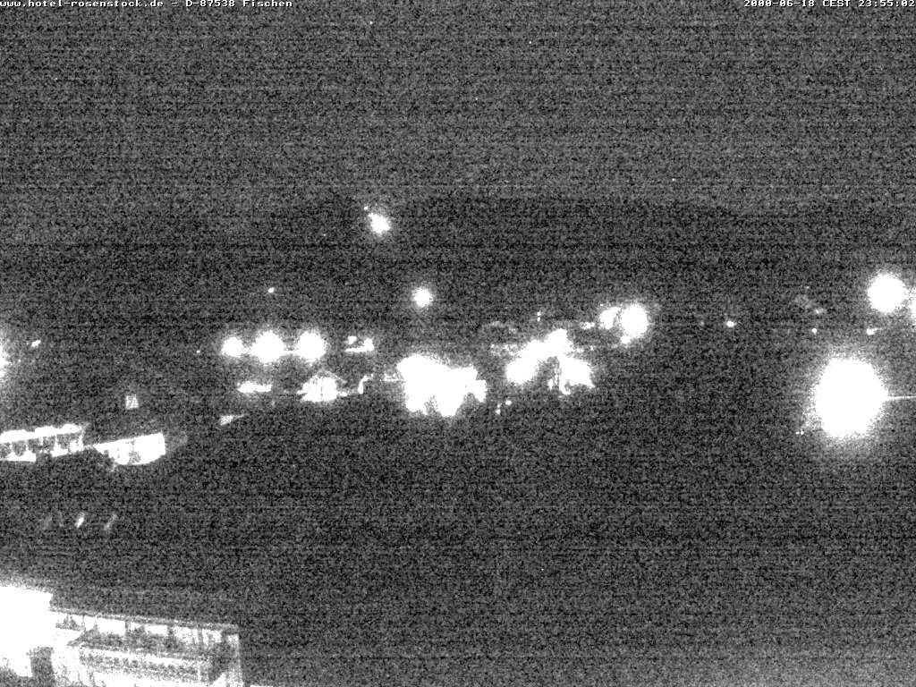 Archived image Webcam Rosenstock Hotel, Fischen in the Allgäu