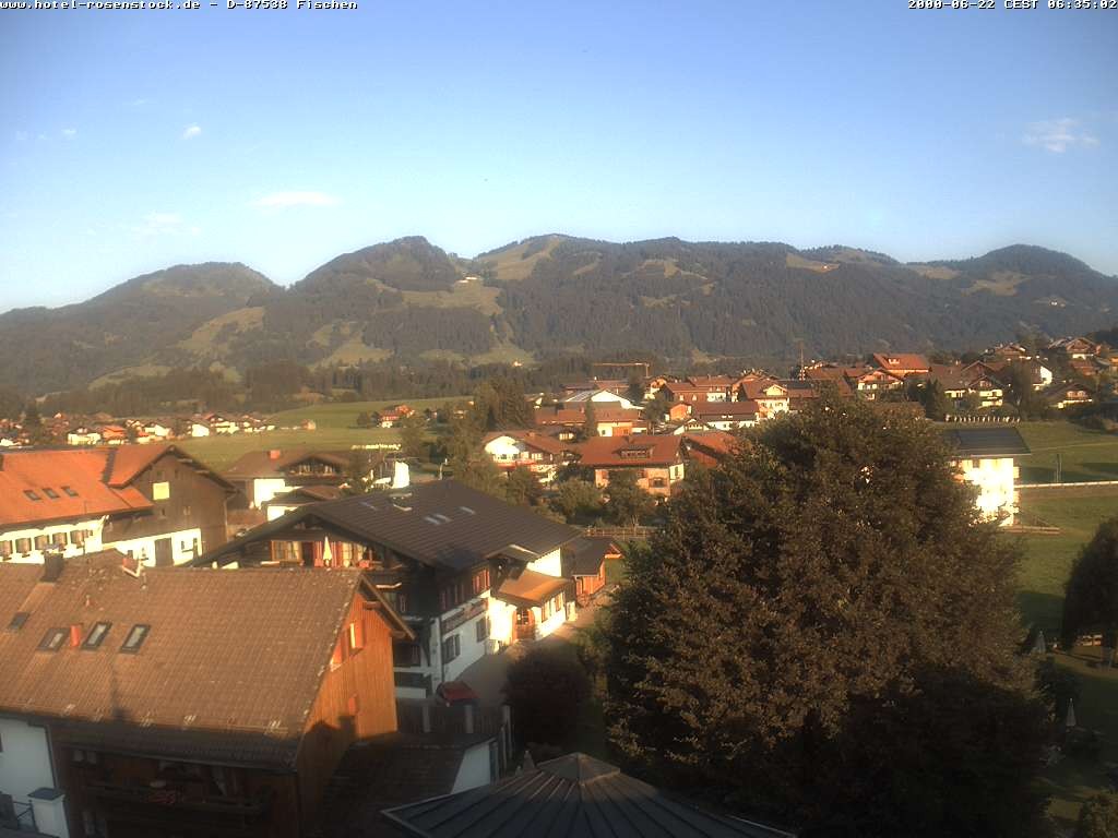 Archiv Foto Webcam Hotel Rosenstock, Fischen im Allgäu