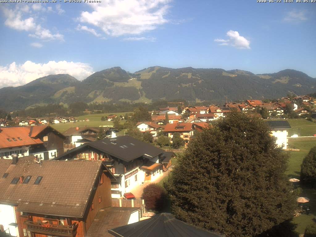 Archiv Foto Webcam Hotel Rosenstock, Fischen im Allgäu