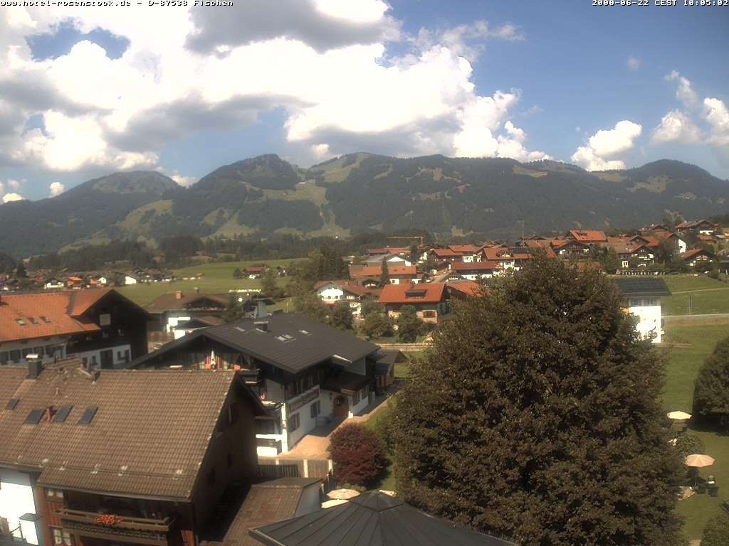 Archiv Foto Webcam Hotel Rosenstock, Fischen im Allgäu