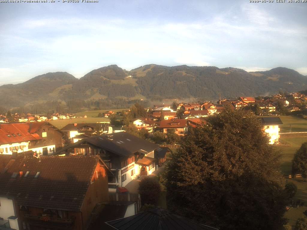 Archiv Foto Webcam Hotel Rosenstock, Fischen im Allgäu