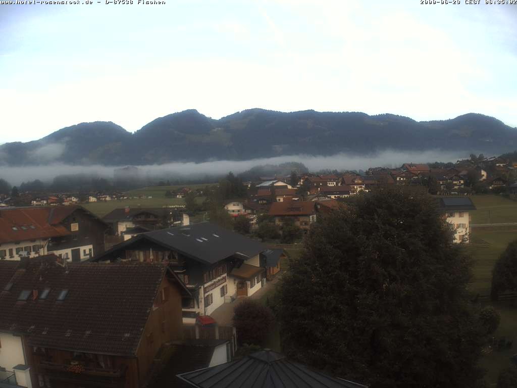 Archiv Foto Webcam Hotel Rosenstock, Fischen im Allgäu