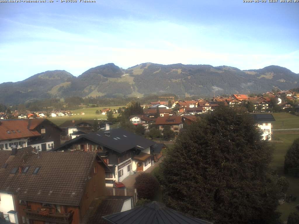 Archiv Foto Webcam Hotel Rosenstock, Fischen im Allgäu