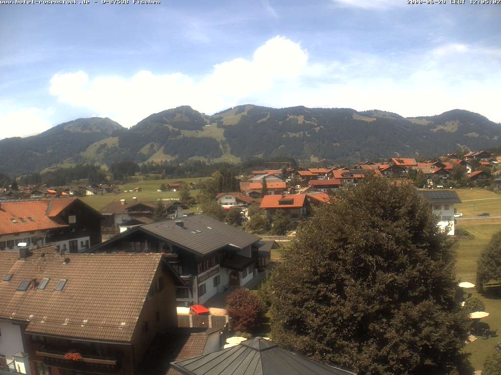 Archiv Foto Webcam Hotel Rosenstock, Fischen im Allgäu
