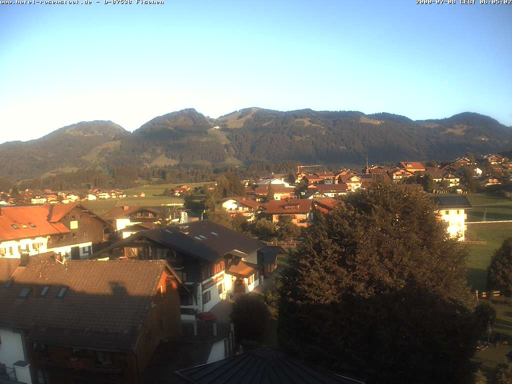 Archiv Foto Webcam Hotel Rosenstock, Fischen im Allgäu