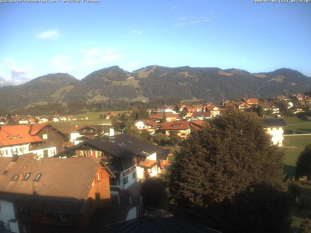 Archiv Foto Webcam Hotel Rosenstock, Fischen im Allgäu