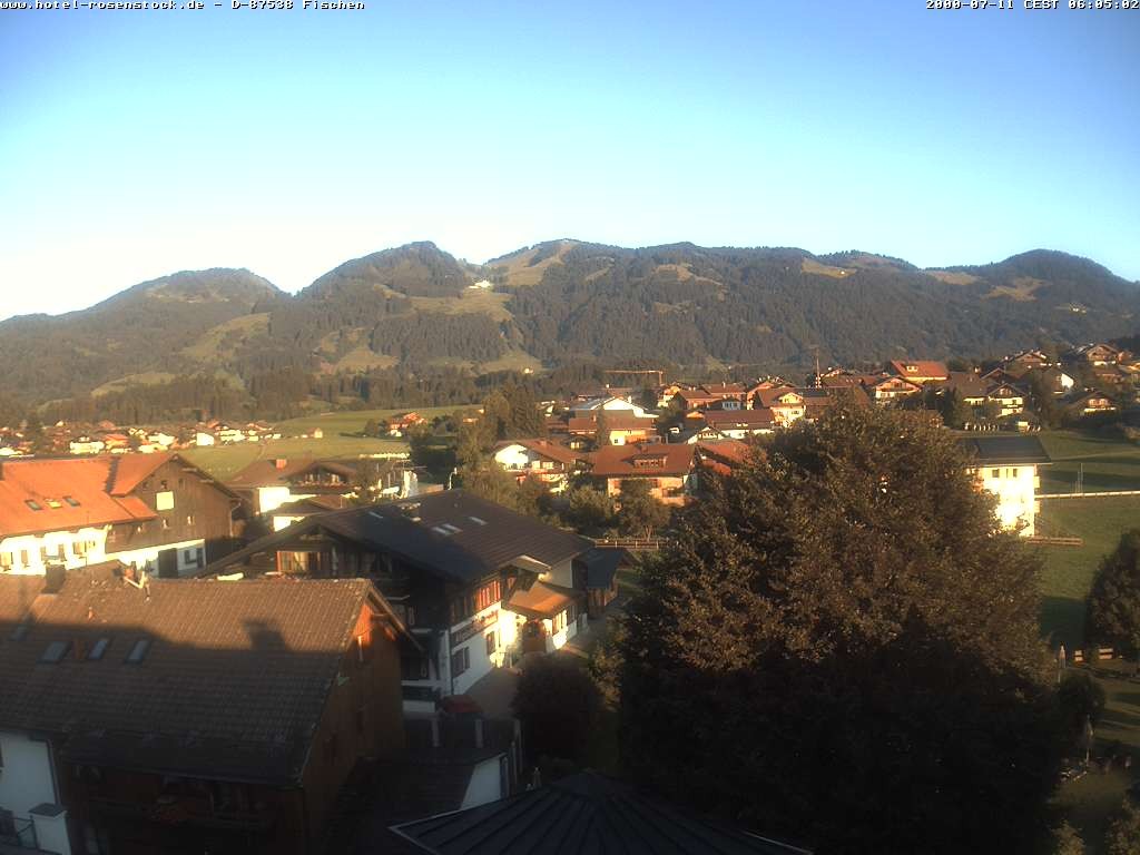 Archiv Foto Webcam Hotel Rosenstock, Fischen im Allgäu