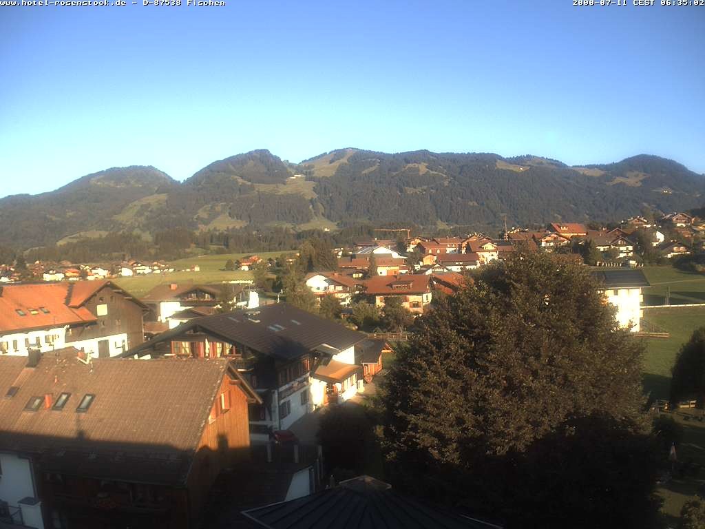 Archiv Foto Webcam Hotel Rosenstock, Fischen im Allgäu