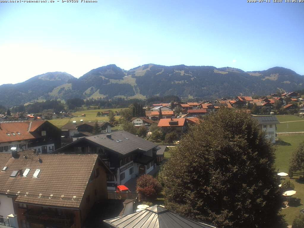 Archiv Foto Webcam Hotel Rosenstock, Fischen im Allgäu