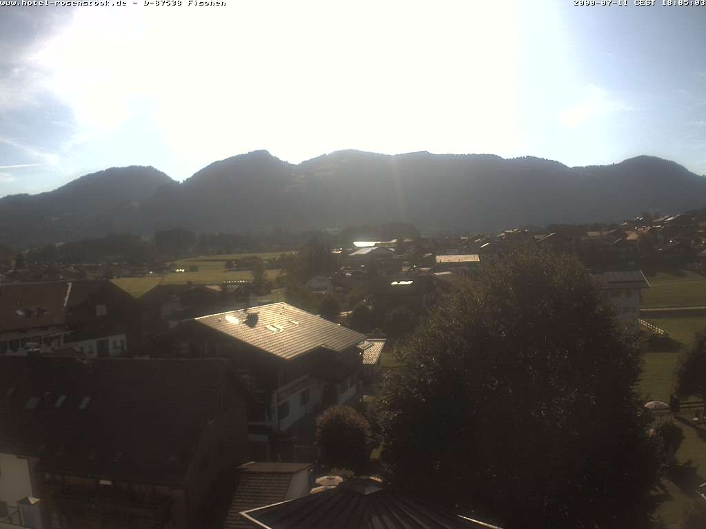 Archiv Foto Webcam Hotel Rosenstock, Fischen im Allgäu