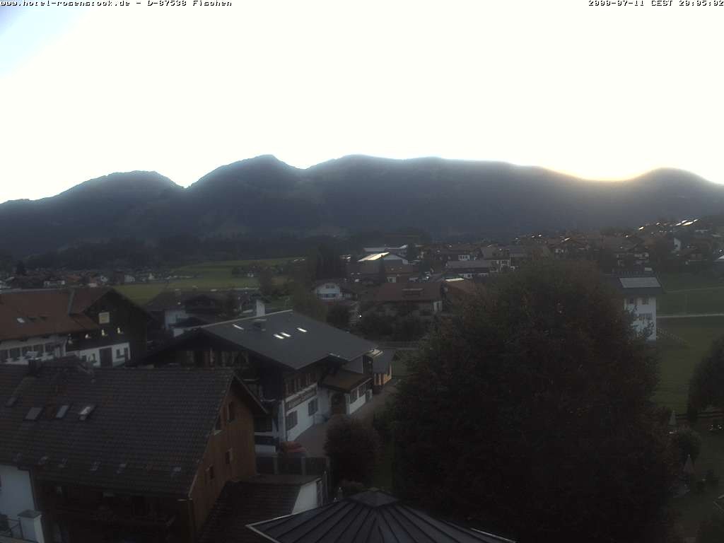 Archiv Foto Webcam Hotel Rosenstock, Fischen im Allgäu