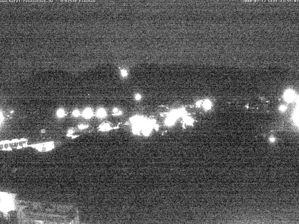 Archived image Webcam Rosenstock Hotel, Fischen in the Allgäu